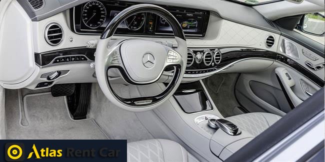 داخل خودرو بنز s500