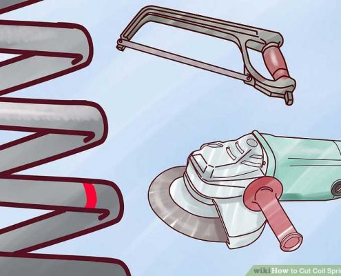 بریدن کمک فنر